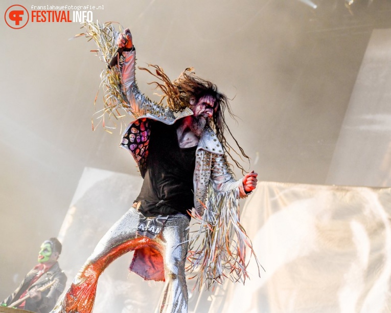 Rob Zombie op Graspop Metal Meeting 2017 foto