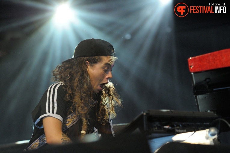 Tash Sultana op Down The Rabbit Hole 2017 - Vrijdag foto