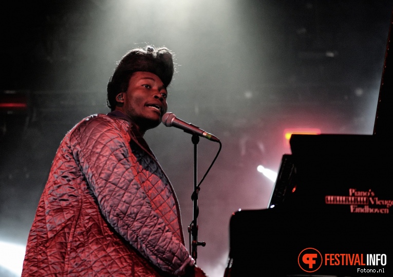 Benjamin Clementine op Down The Rabbit Hole 2017 - Zaterdag foto