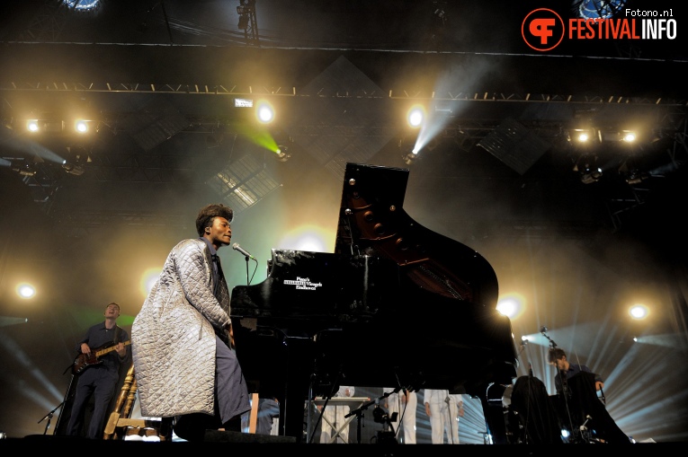 Benjamin Clementine op Down The Rabbit Hole 2017 - Zaterdag foto