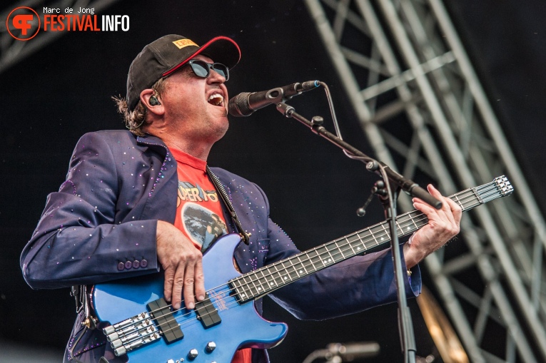 Level 42 op Night at the Park 2017 foto
