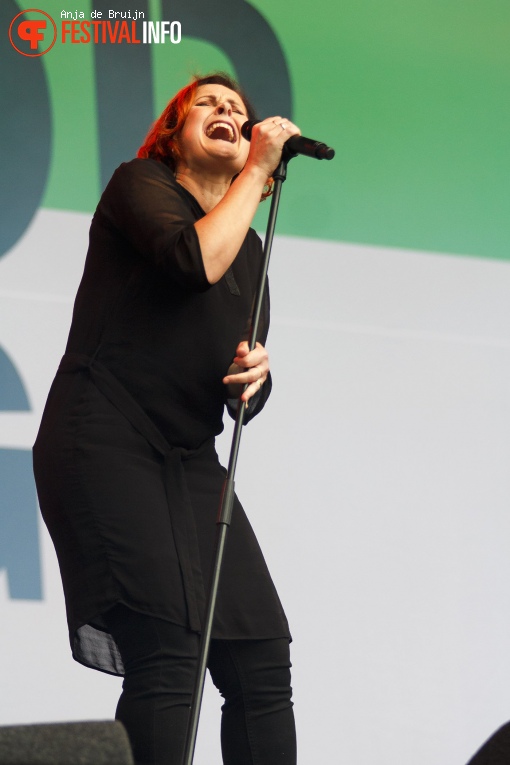 Alison Moyet op Parkpop 2017 foto