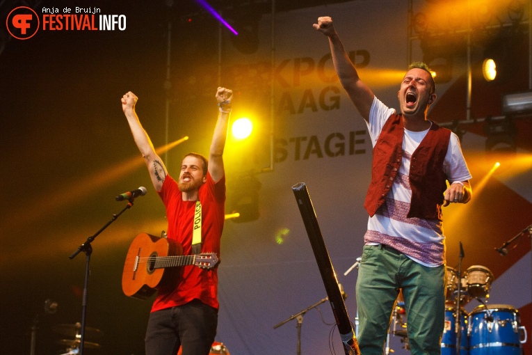 La Pegatina op Parkpop 2017 foto