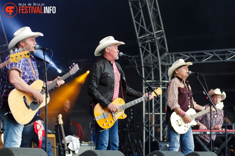 Los Pacaminos ft Paul Young op Parkpop 2017 foto