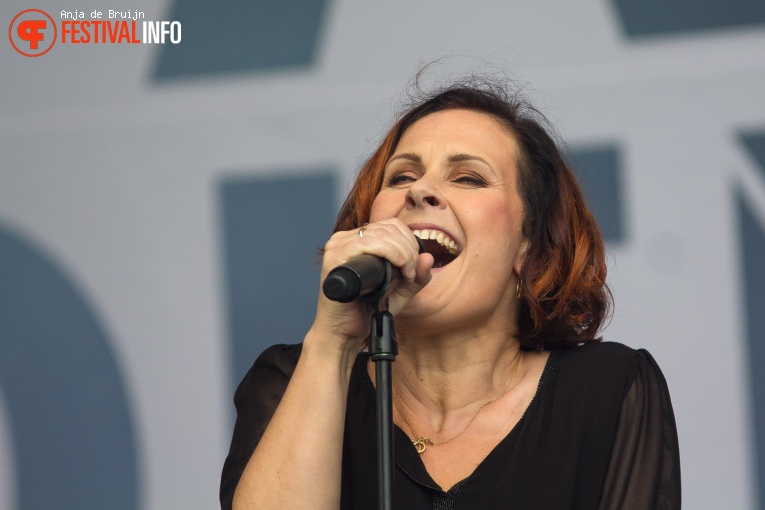 Alison Moyet op Parkpop 2017 foto