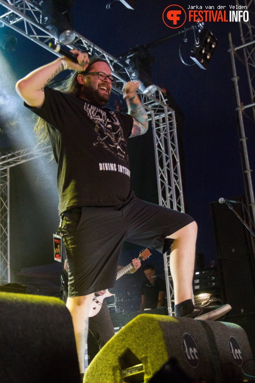 The Black Dahlia Murder op Jera On Air 2017 - vrijdag foto