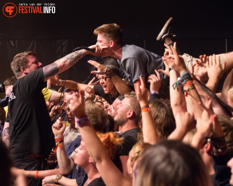 Comeback Kid op Jera On Air 2017 - vrijdag foto