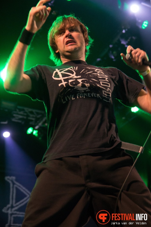 Napalm Death op Jera On Air 2017 - Zaterdag foto