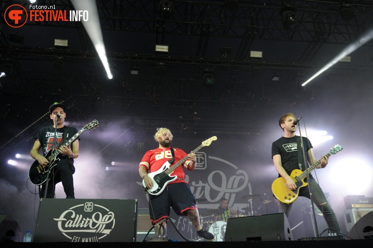 Foto Call It Off op Indian Summer Festival 2017 - Zaterdag