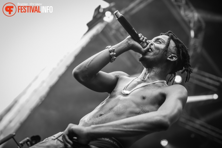 Playboi Carti op WOO HAH! Festival 2017 foto