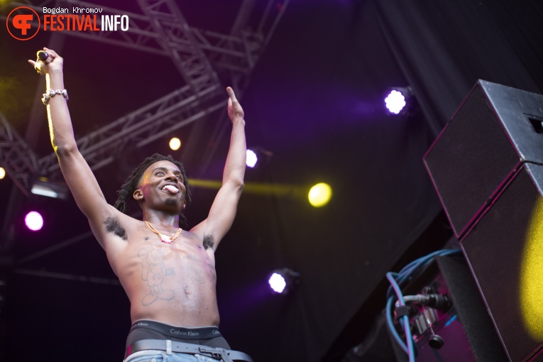 Playboi Carti op WOO HAH! Festival 2017 foto
