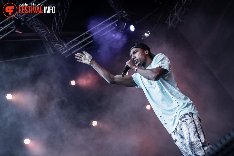 Hopsin op WOO HAH! Festival 2017 foto