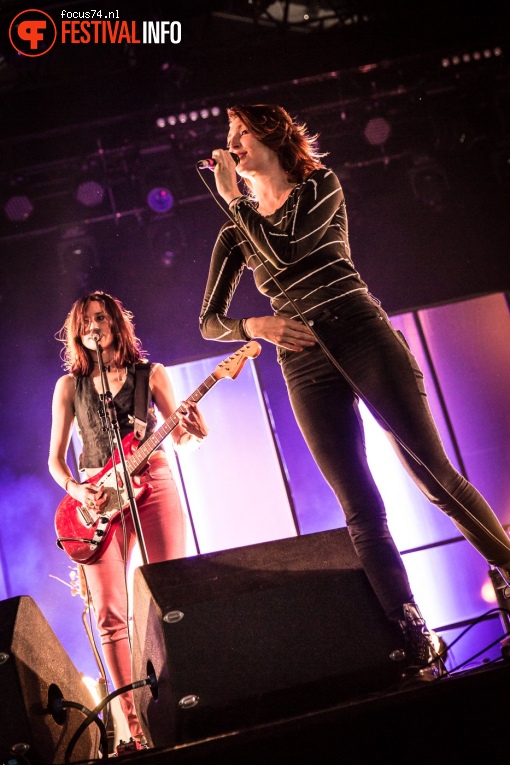 Warpaint op Rock Werchter 2017 Zondag foto