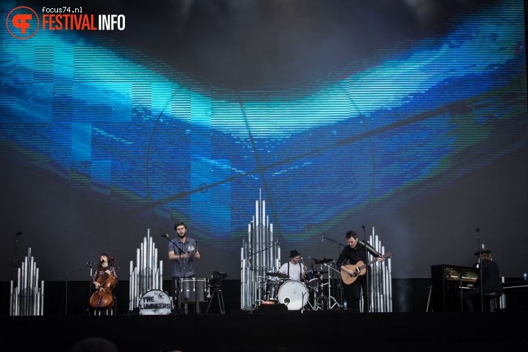 The Lumineers op Rock Werchter 2017 Zondag foto