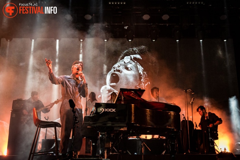 Benjamin Clementine op Rock Werchter 2017 Zondag foto