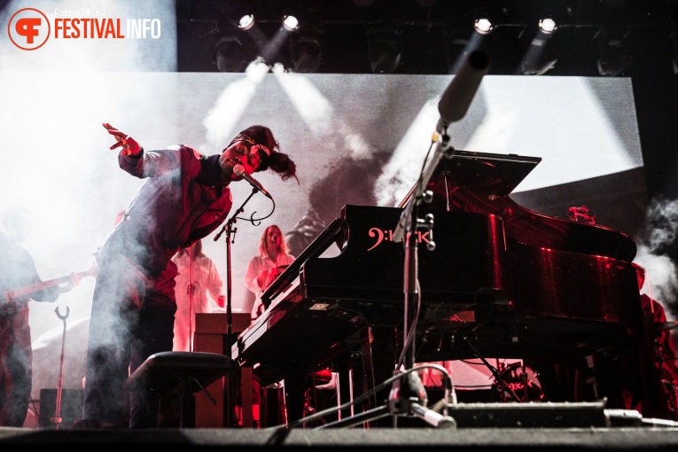 Benjamin Clementine op Rock Werchter 2017 Zondag foto