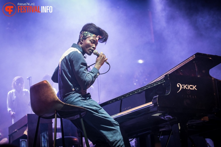 Benjamin Clementine op Rock Werchter 2017 Zondag foto