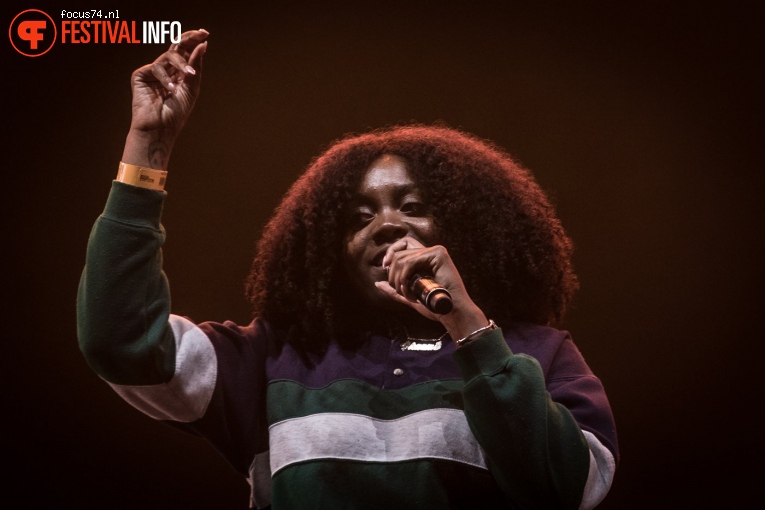 Noname op Rock Werchter 2017 Zondag foto