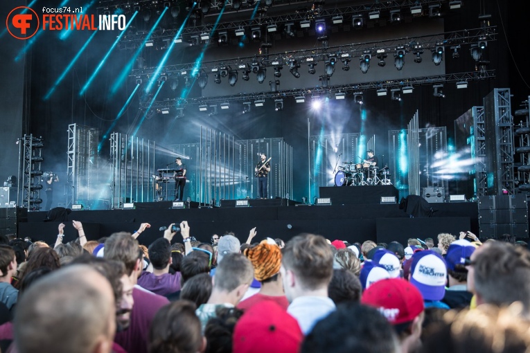 Alt-J op Rock Werchter 2017 Zondag foto