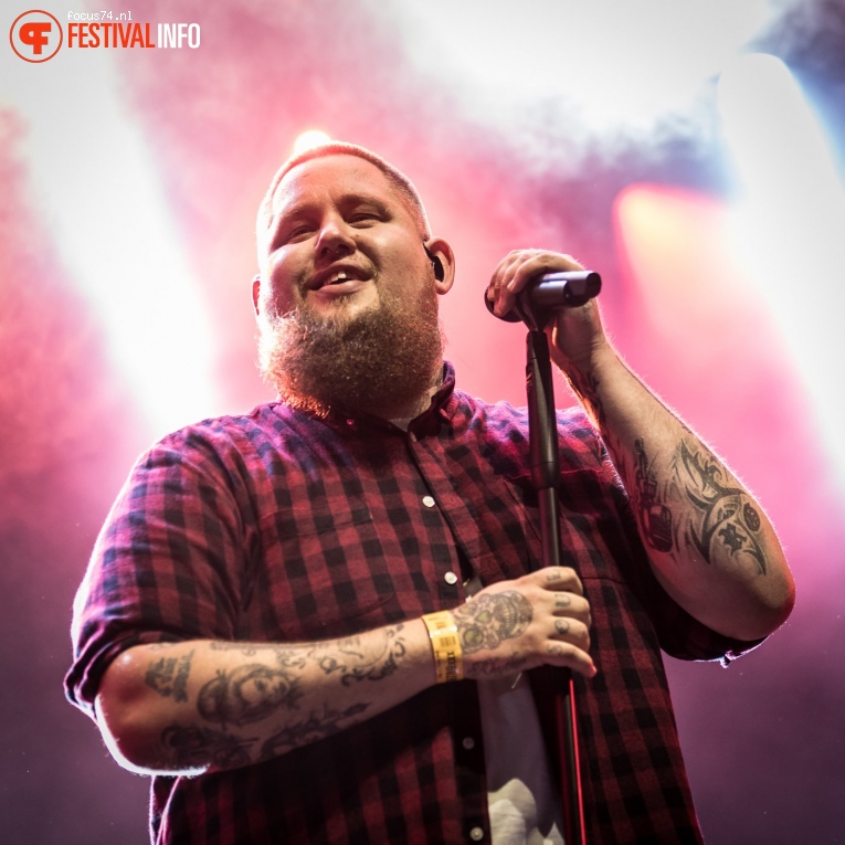 Rag'n'Bone Man op Rock Werchter 2017 Zondag foto