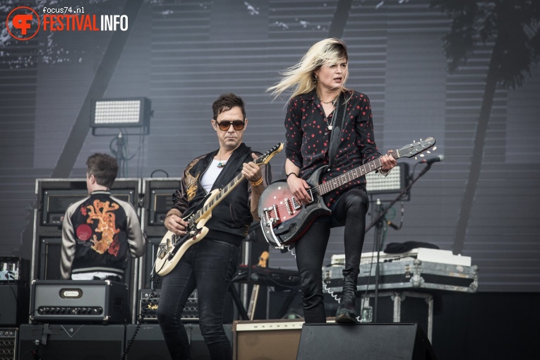 The Kills op Rock Werchter 2017 Zondag foto