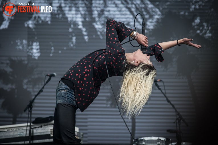 The Kills op Rock Werchter 2017 Zondag foto