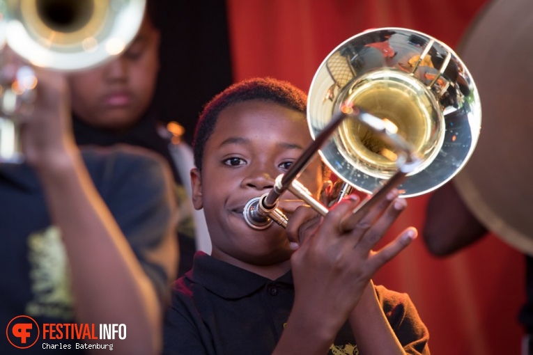 The Roots of Music Marching op North Sea Jazz 2017 - Vrijdag foto