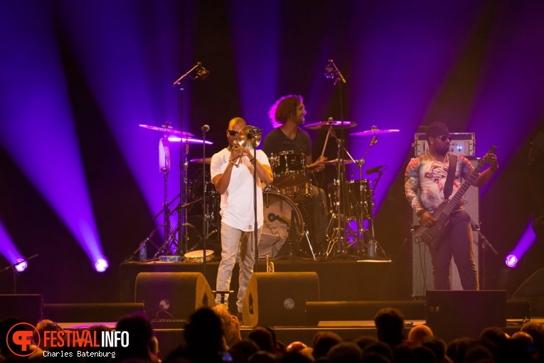 Trombone Shorty op North Sea Jazz 2017 - Vrijdag foto