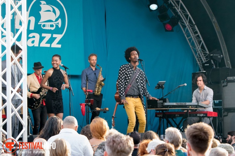 Foto Jeangu Macrooy op North Sea Jazz 2017 - Vrijdag