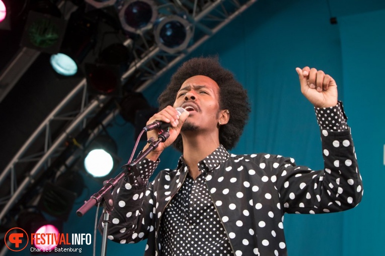 Jeangu Macrooy op North Sea Jazz 2017 - Vrijdag foto