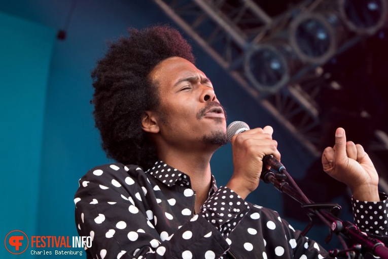 Foto Jeangu Macrooy op North Sea Jazz 2017 - Vrijdag