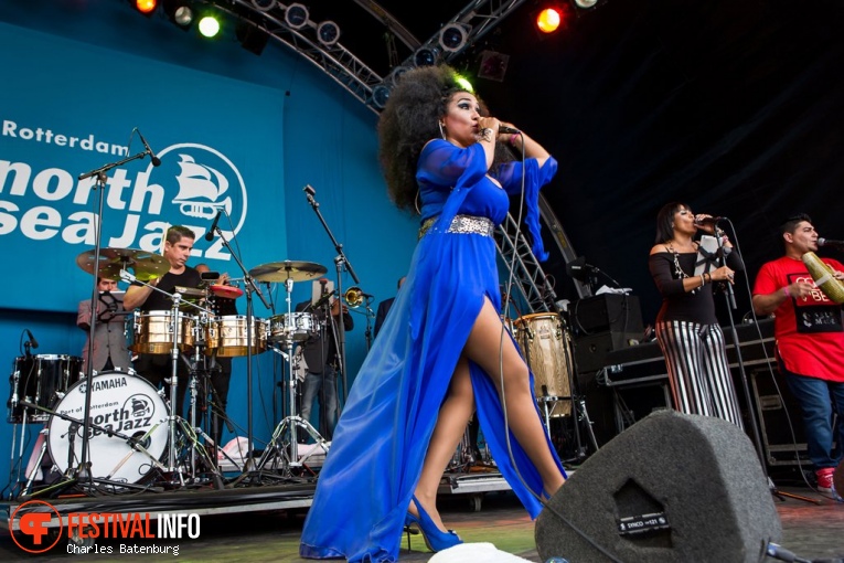 Aymee Nuviola op North Sea Jazz 2017 - Zondag foto