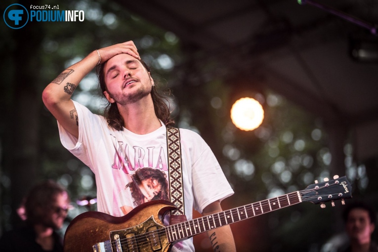 Foto Jett Rebel op Metropool Open Air met Jett Rebel - 08/07 - Openluchttheater Hertme