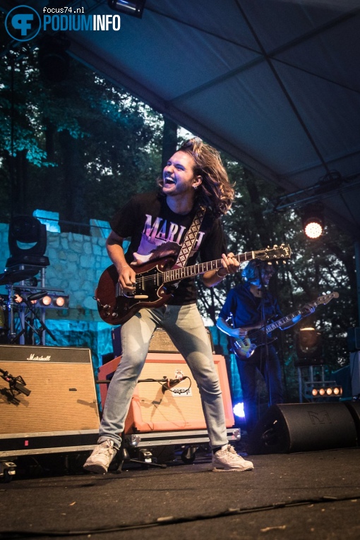 Foto Jett Rebel op Metropool Open Air met Jett Rebel - 08/07 - Openluchttheater Hertme