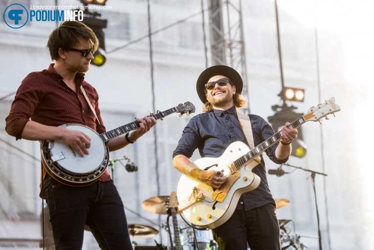 Rob Dekay op Doe Maar - 07/07 - Paleis Soestdijk foto