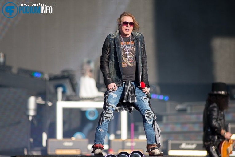 Guns N' Roses op Guns N' Roses - 12/07 - Goffertpark foto