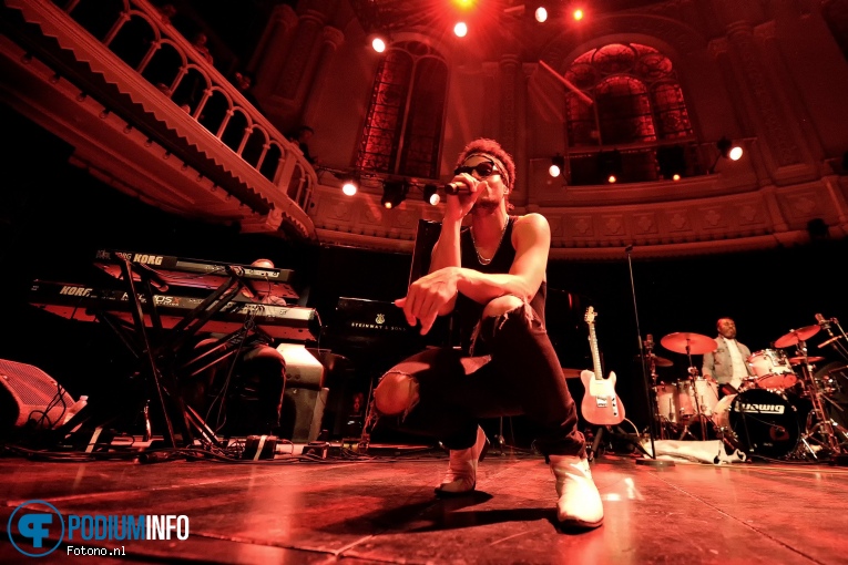 José James op José James - 13/07 - Paradiso foto