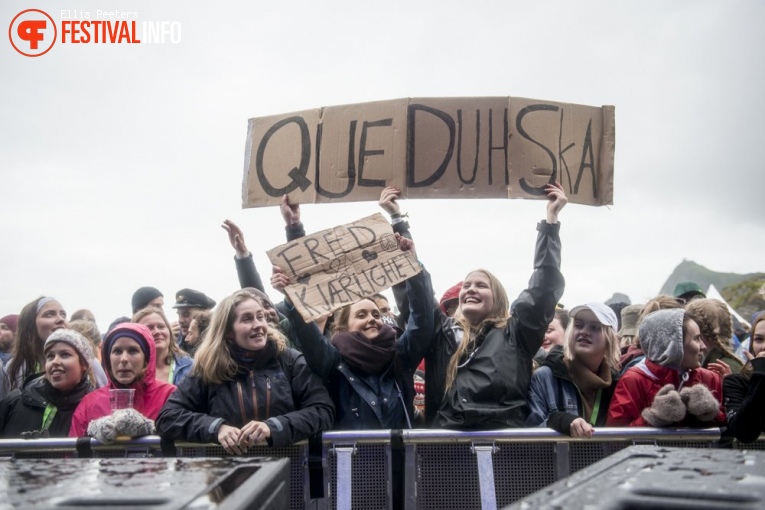 Que Duh Ska op Træna festival 2017 foto