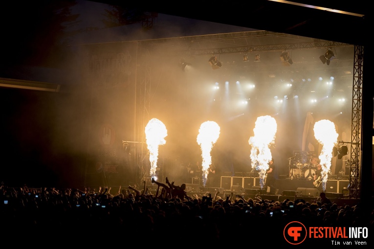 Gojira op Dynamo Metalfest 2017 foto
