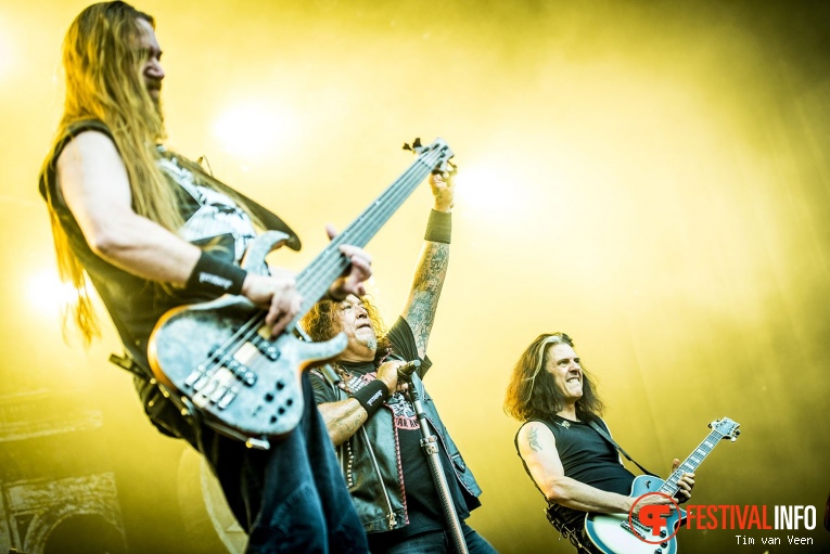 Testament op Dynamo Metalfest 2017 foto