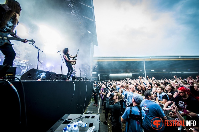 Testament op Dynamo Metalfest 2017 foto