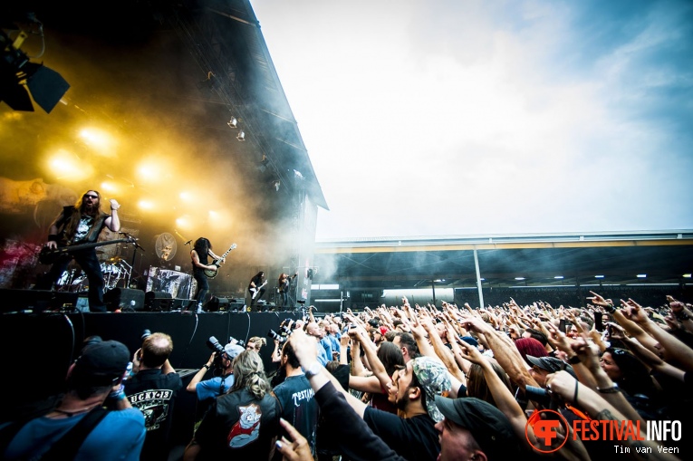 Testament op Dynamo Metalfest 2017 foto