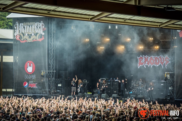Exodus op Dynamo Metalfest 2017 foto