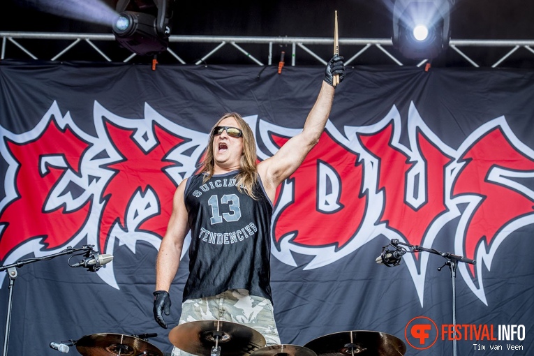 Exodus op Dynamo Metalfest 2017 foto