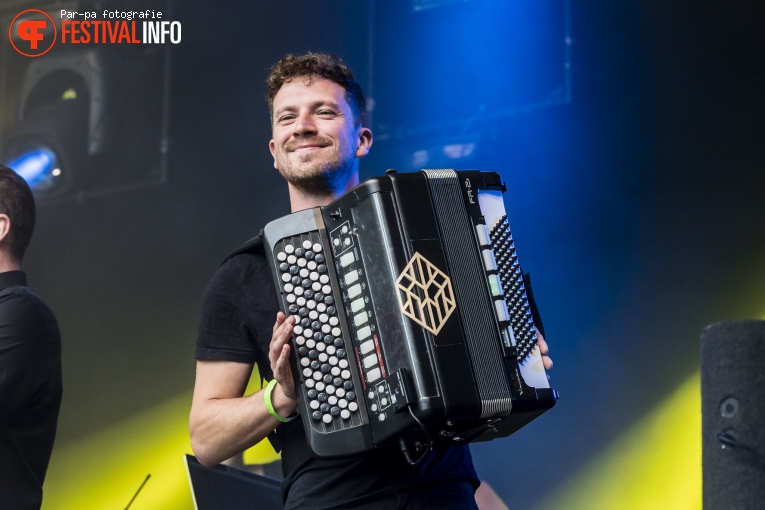 Merdan Taplak op Werfpop 2017 foto