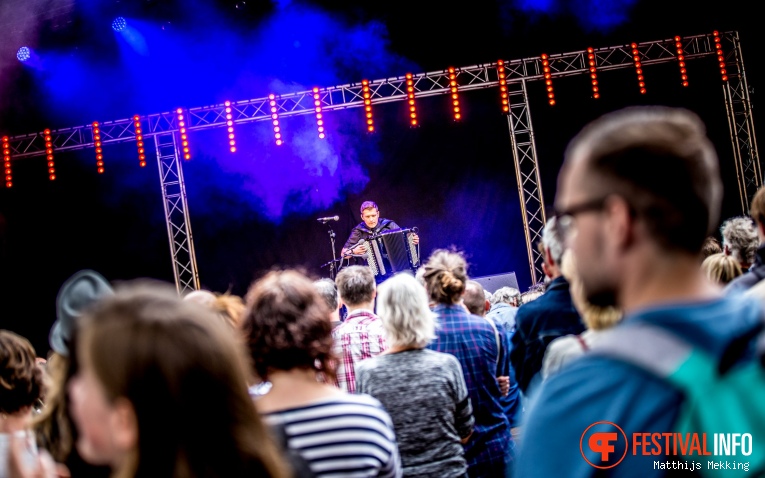 Mario Batkovic op Valkhof Festival 2017 foto