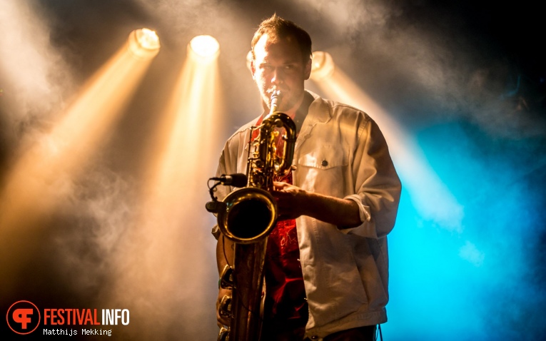 Brass Rave Unit op Valkhof Festival 2017 foto