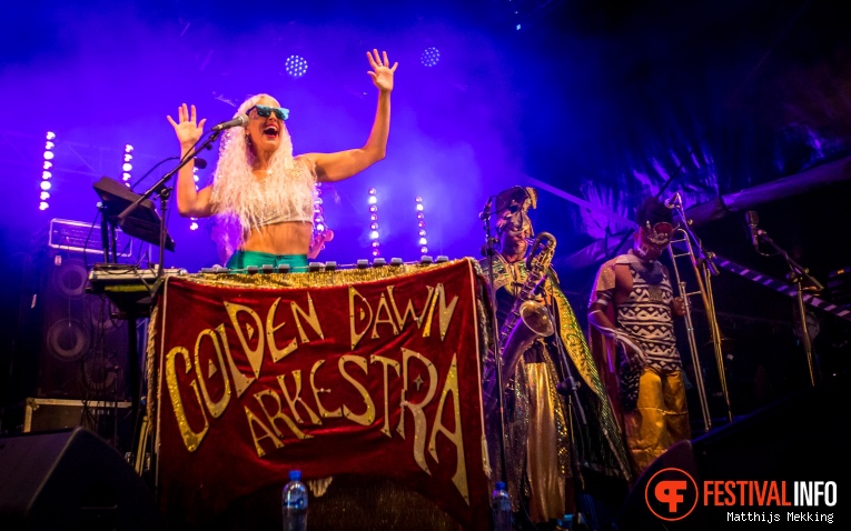 Golden Dawn Arkestra op Valkhof Festival 2017 foto