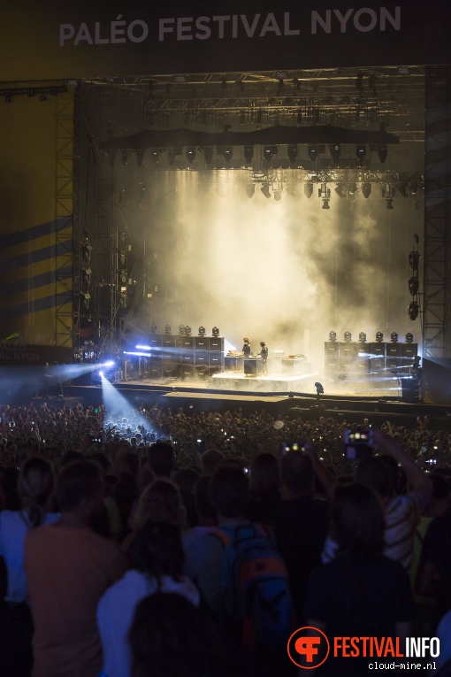 Justice (F) op Paléo Festival 2017 foto