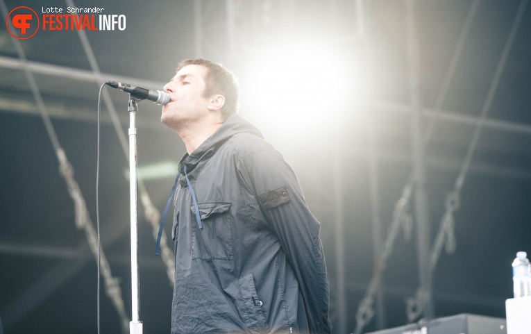 Liam Gallagher op Lollapalooza Paris 2017 foto